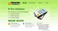 Desktop Screenshot of ipgeolocationdatabase.com